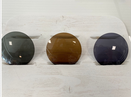 Standard Sonnenschutzgläser grau, braun, grün